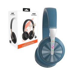 Wireless Hifi Stereo Headphones 958BT with LED Blue Wireless Hifi Stereo Headphones 958BT with LED Blue
